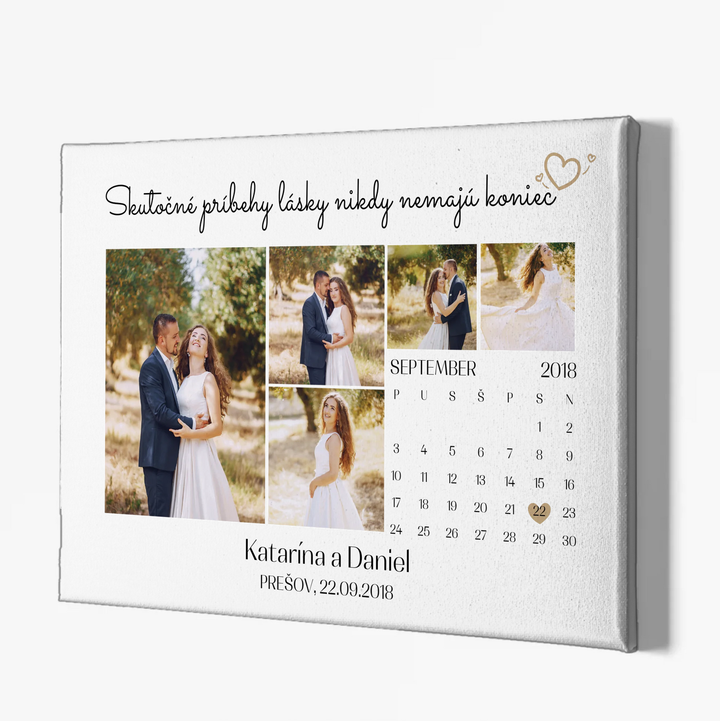 mockup horizontal canvas