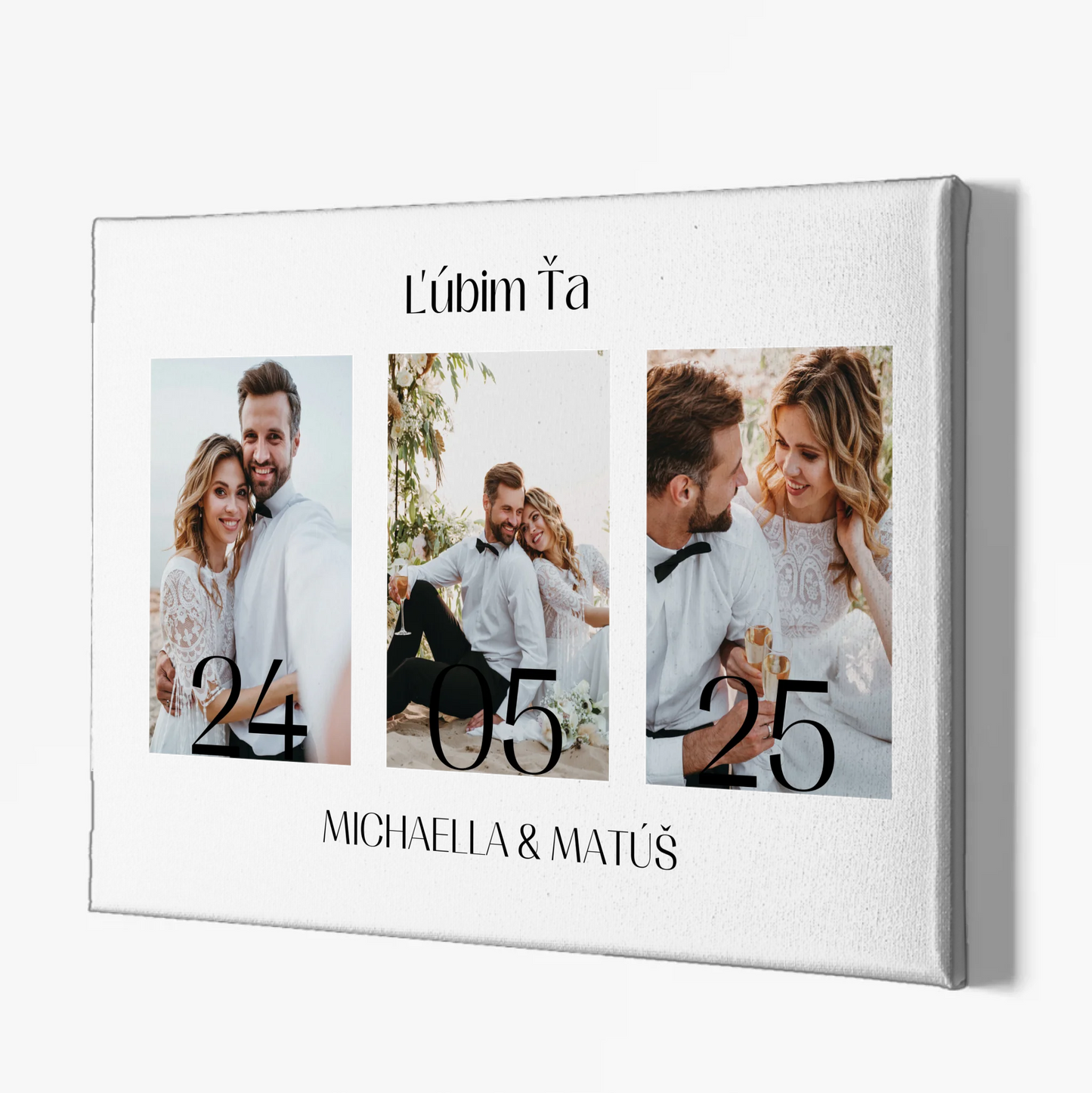 mockup horizontal canvas