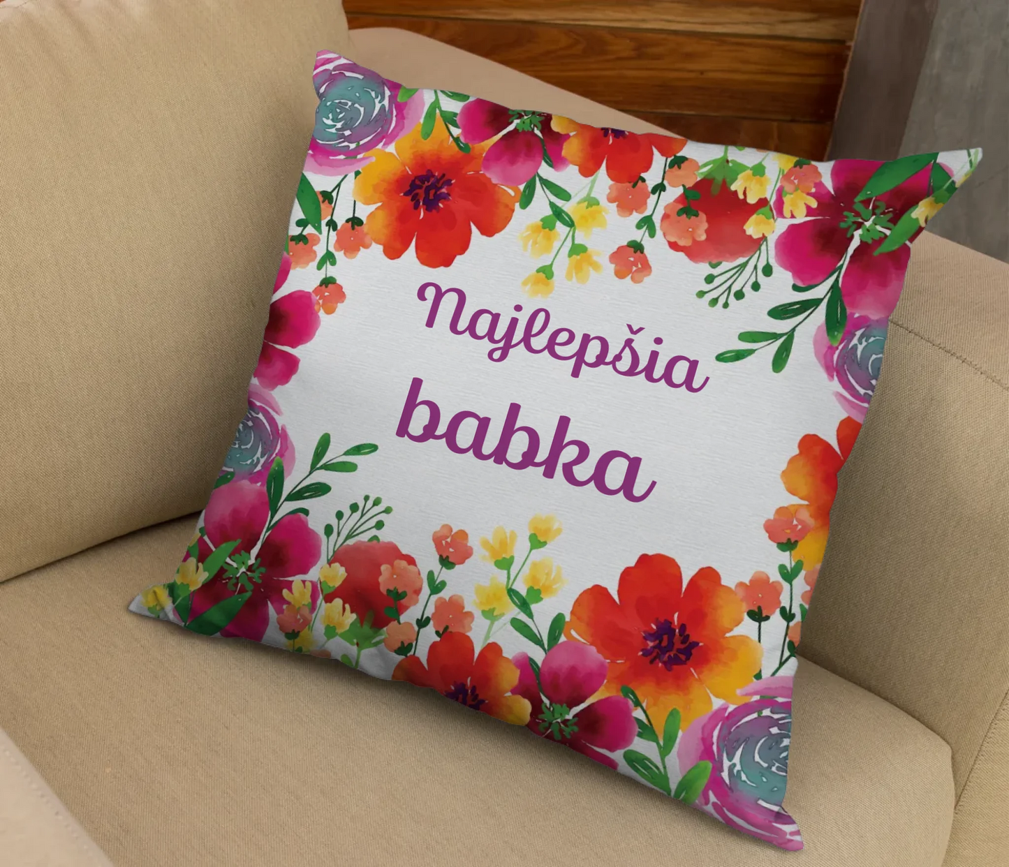 mockup-of-a-pillow-lying-on-a-beige-armchair-a14920
